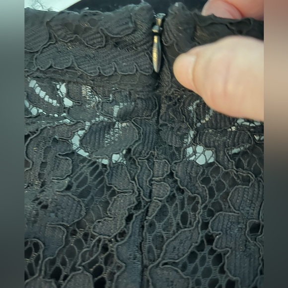 Andree by Unit Black Midi Dress Lace, Size Medium, NWOT, EXCELLENT CONDITION! - Picture 7 of 8